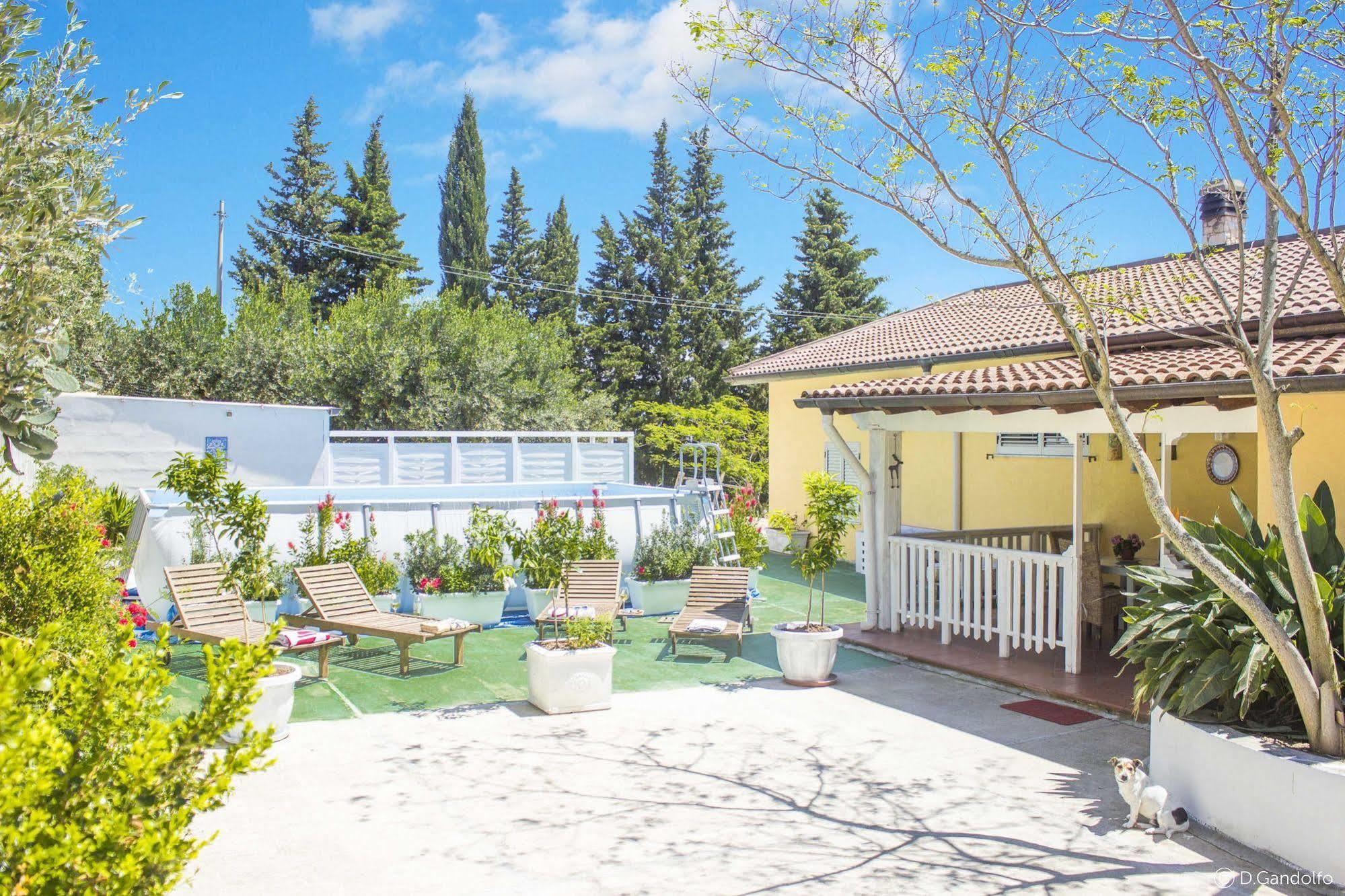 קאסטלמארה דל גולפו Villa Gagliardetta מראה חיצוני תמונה